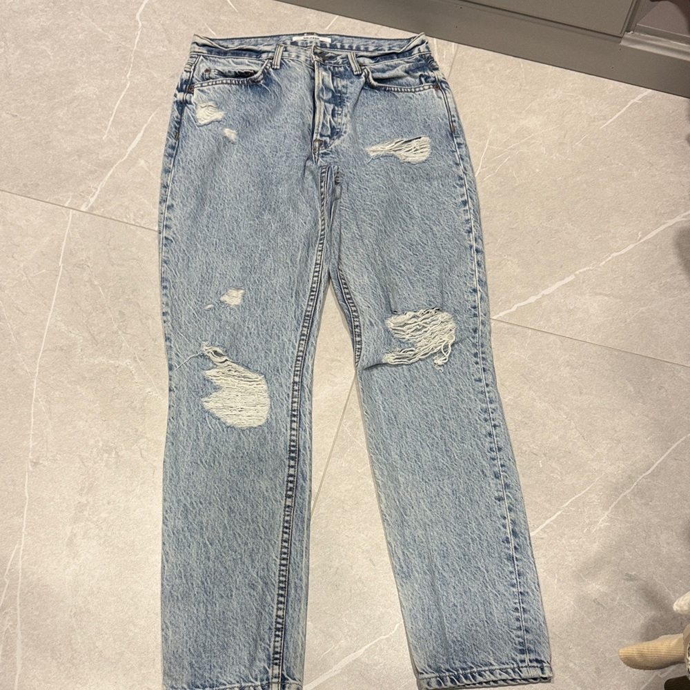 GRLFRND Blue Denim Jeans